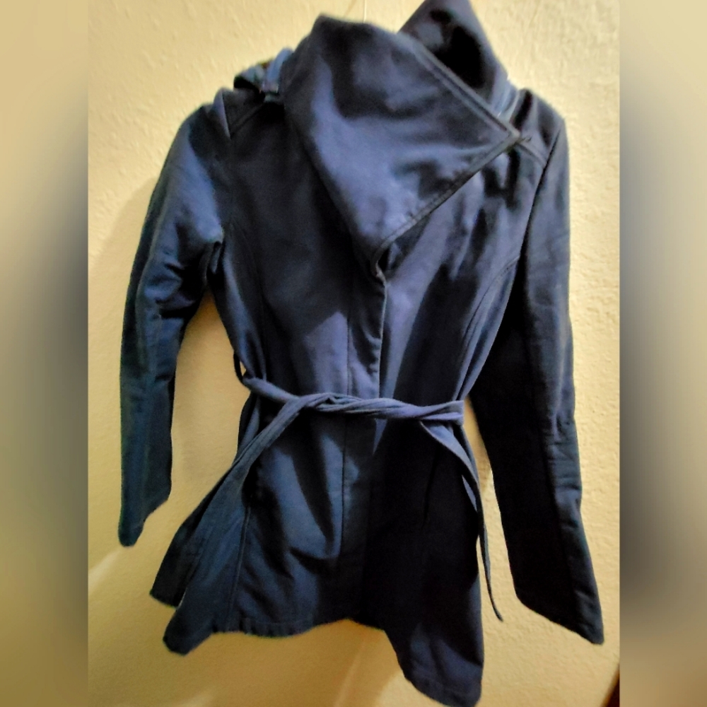 Mia Melon Water Resistant Blue Coat